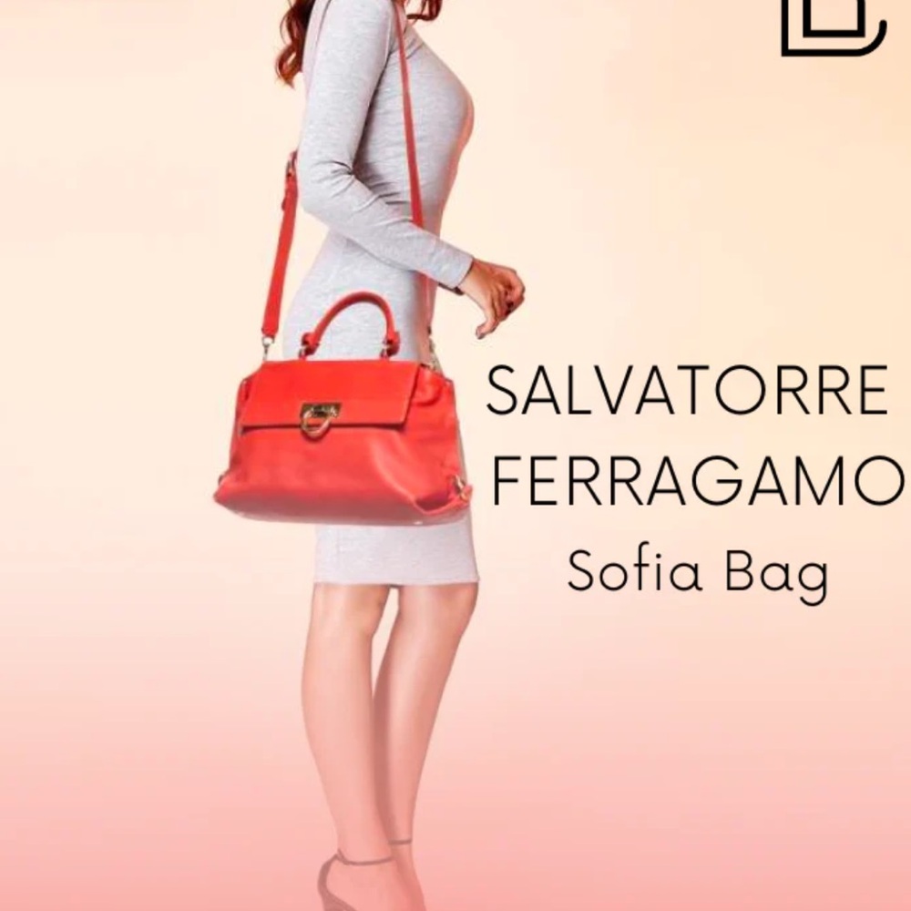 Salvatore Ferragamo Red Sofia Bag